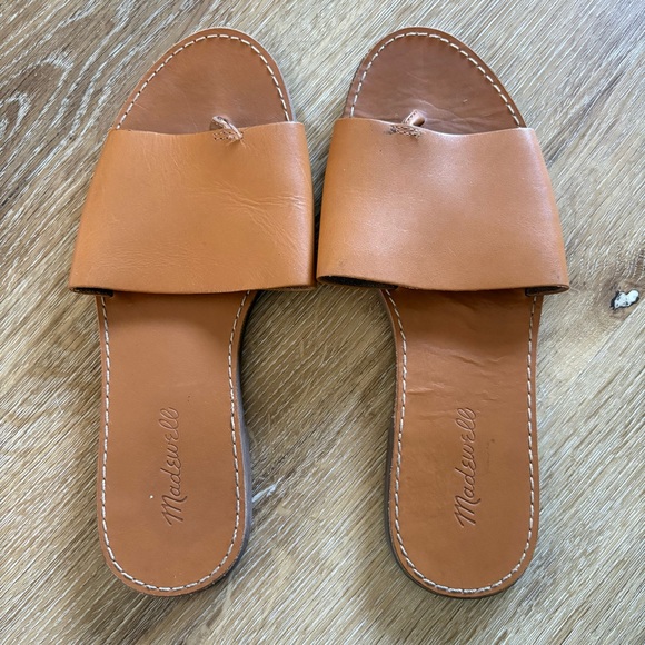 Madewell The Boardwalk Post Slide Sandal - Picture 2 of 6